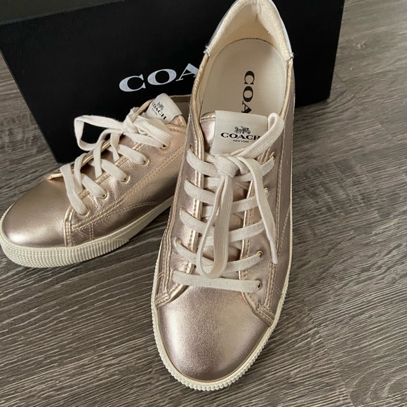 Coach | Shoes | Coach Rose Gold 